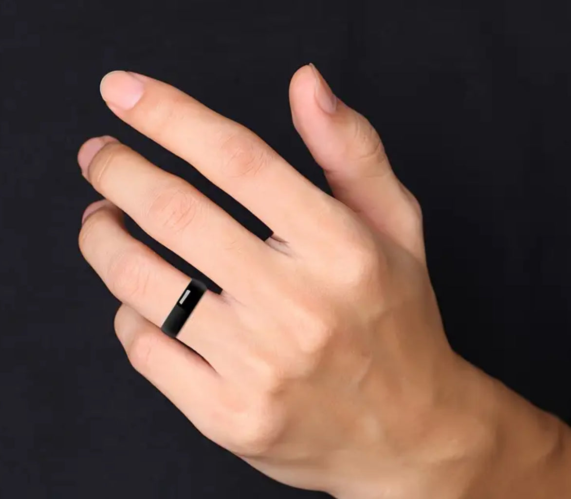 Cai Black |Mastercard Contactless Payment Ring | Black