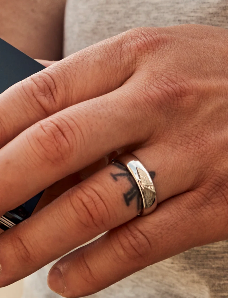 Cynthia Silver Gold | Wedding Bands Smart Payment Rings | Silver