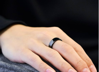 Cai Black |Mastercard Contactless Payment Ring | Black