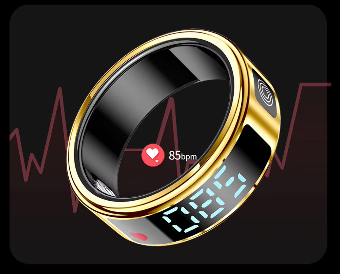 Orukka Caesar | Smart Fitness Rings with LCD Screen | Monitor Sleep