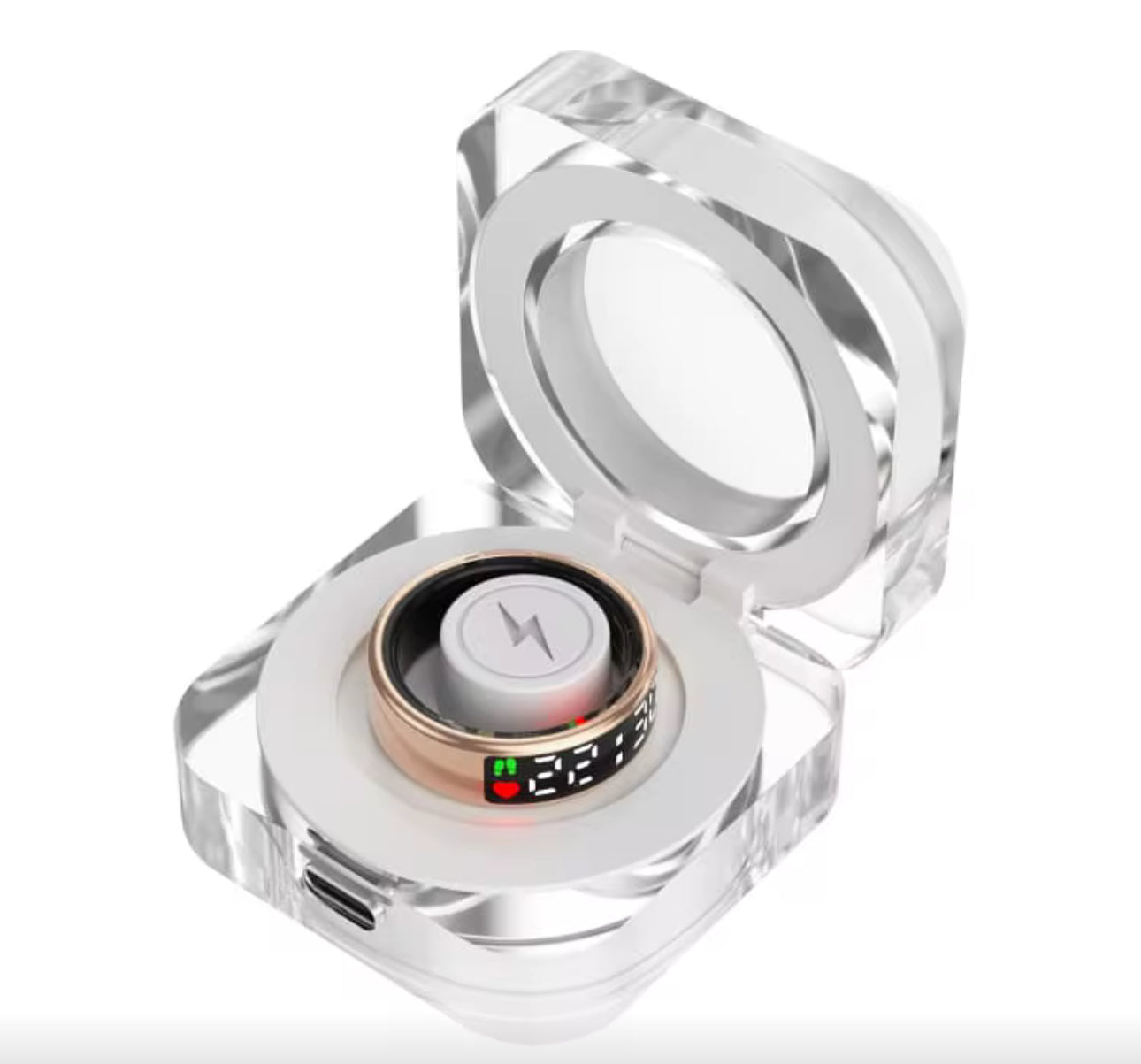 Orukka Caesar | Smart Fitness Rings with LCD Screen | Monitor Sleep
