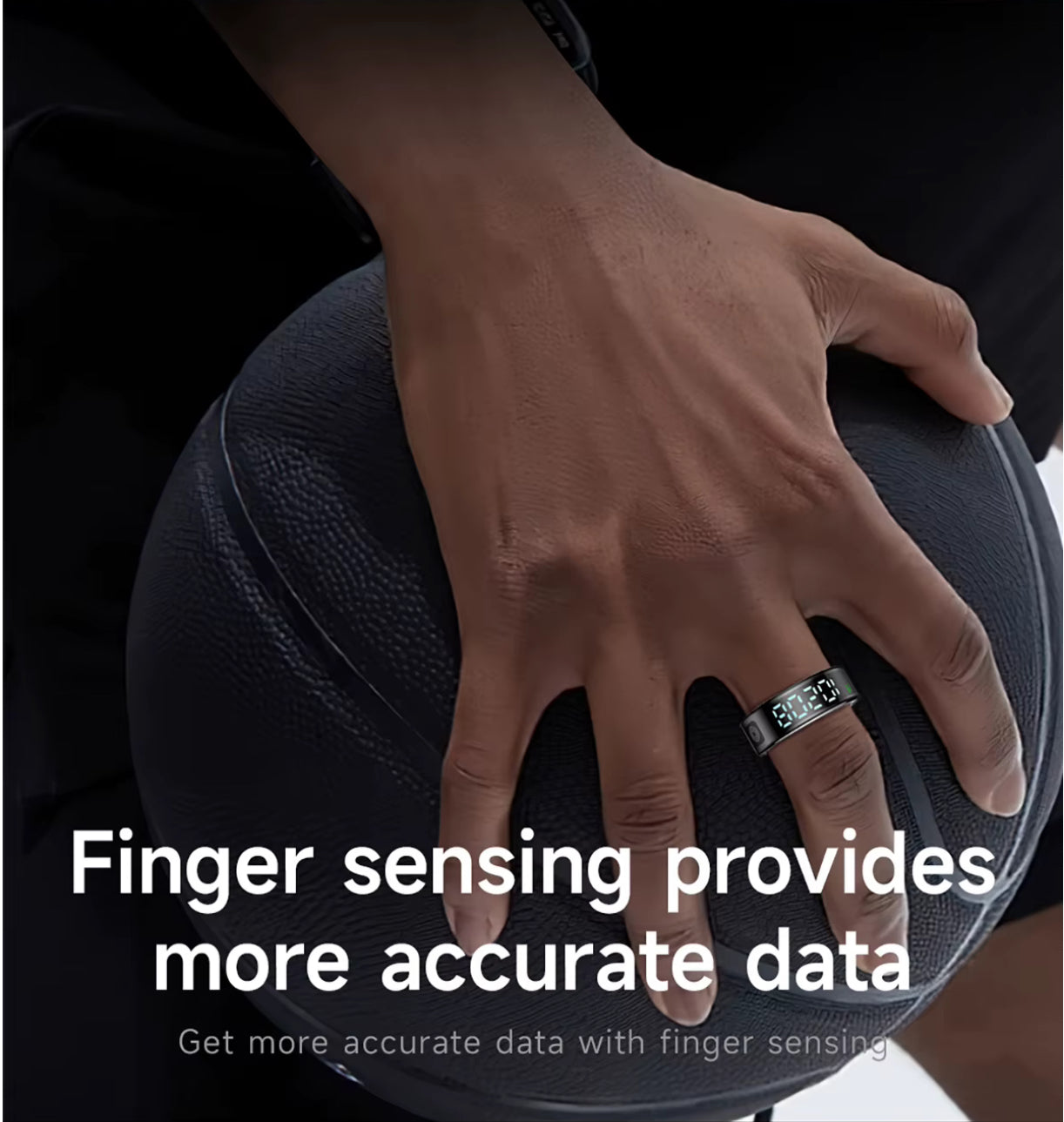 Orukka Caesar | Smart Fitness Rings with LCD Screen | Monitor Sleep