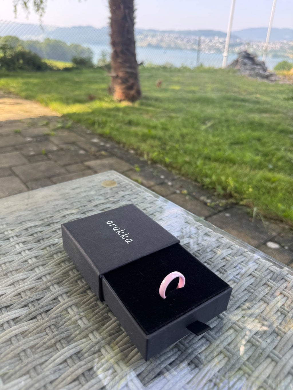 Anillo de pago Mastercard | Anillo inteligente para pagos sin contacto | Toca y listo | Rosa
