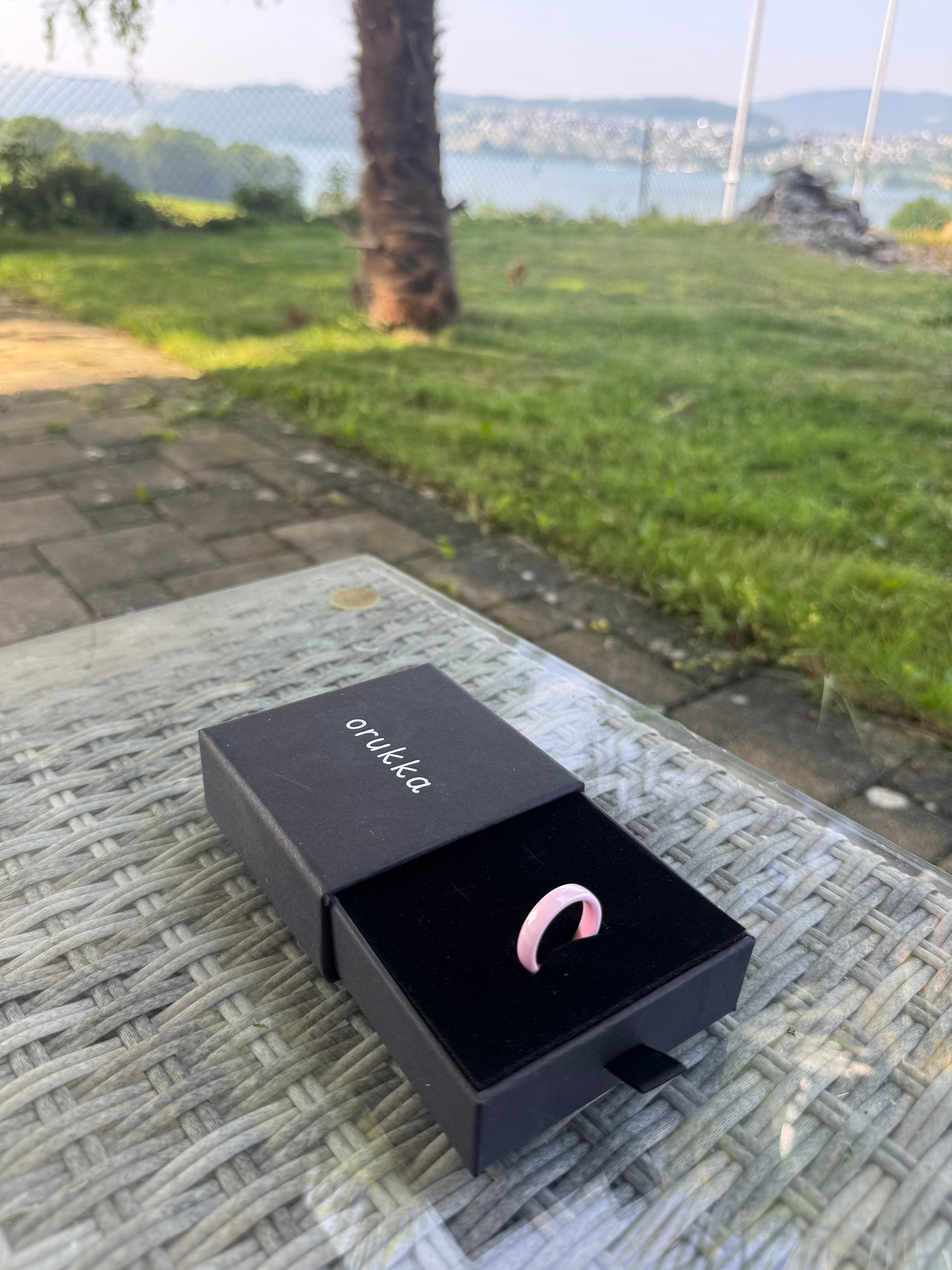 Anillo de pago Mastercard | Anillo inteligente para pagos sin contacto | Toca y listo | Rosa