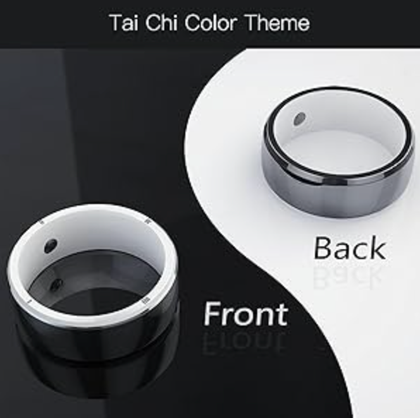 Signet Rings | Smart Ring for Family Crest | Ceramic Black Ring